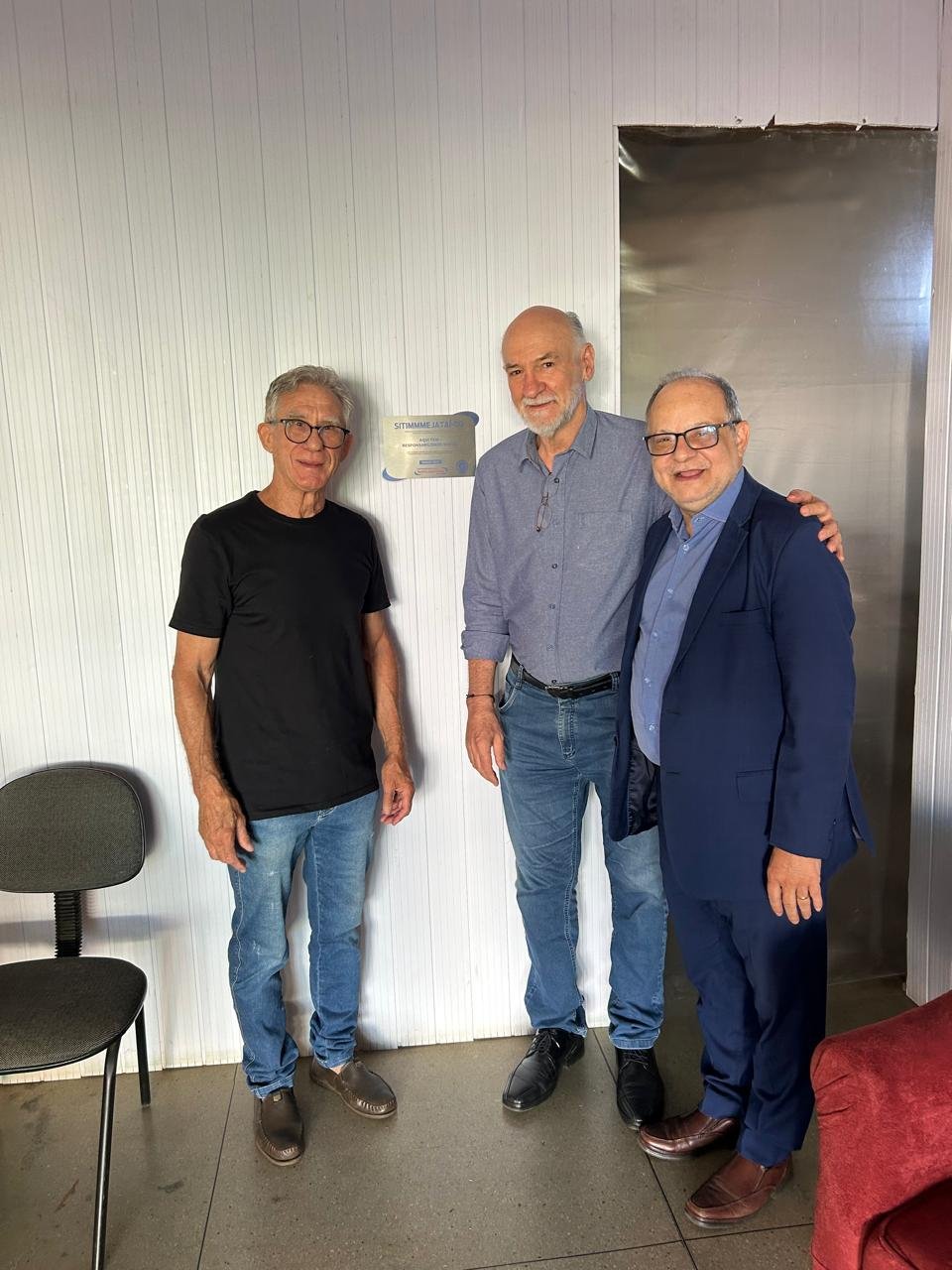 Reunião entre diretoria do sindicato e Fábio Tokarski