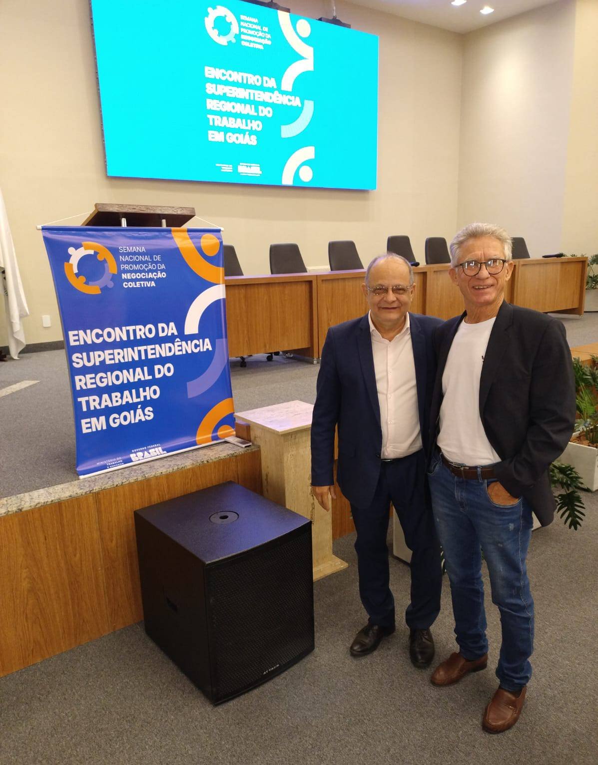 Dr. Nivaldo dos Santos e Jesus Antônio da Silveira